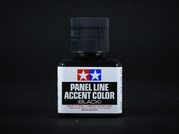 [87131] Panel Accent Color Black